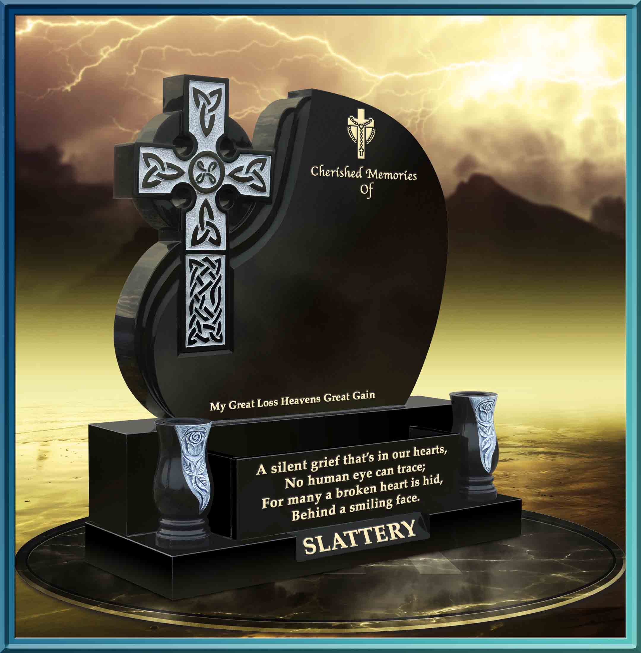 Black Gold by Balgriffin Headstones