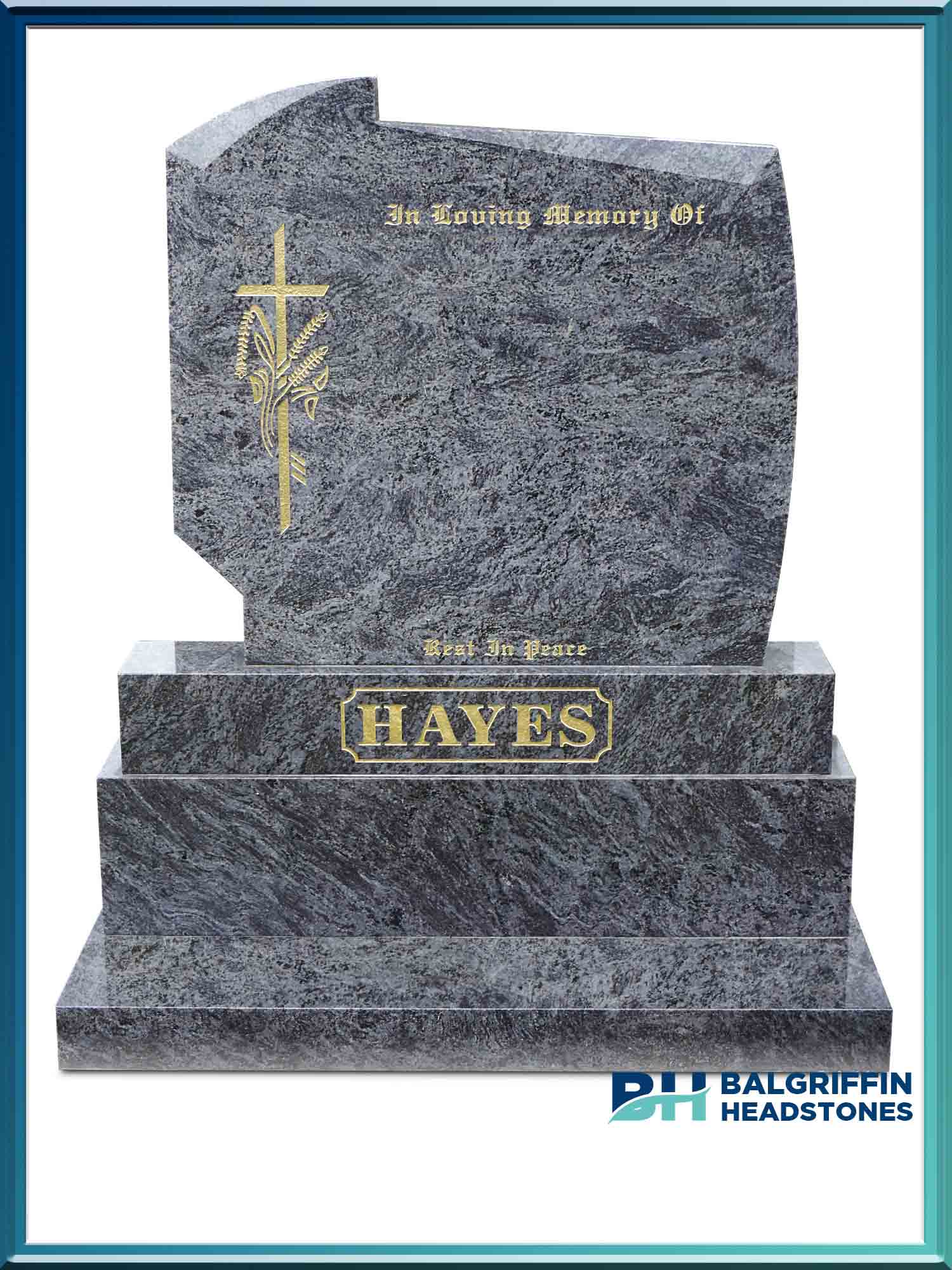 Balgriffin headstones 426 design style