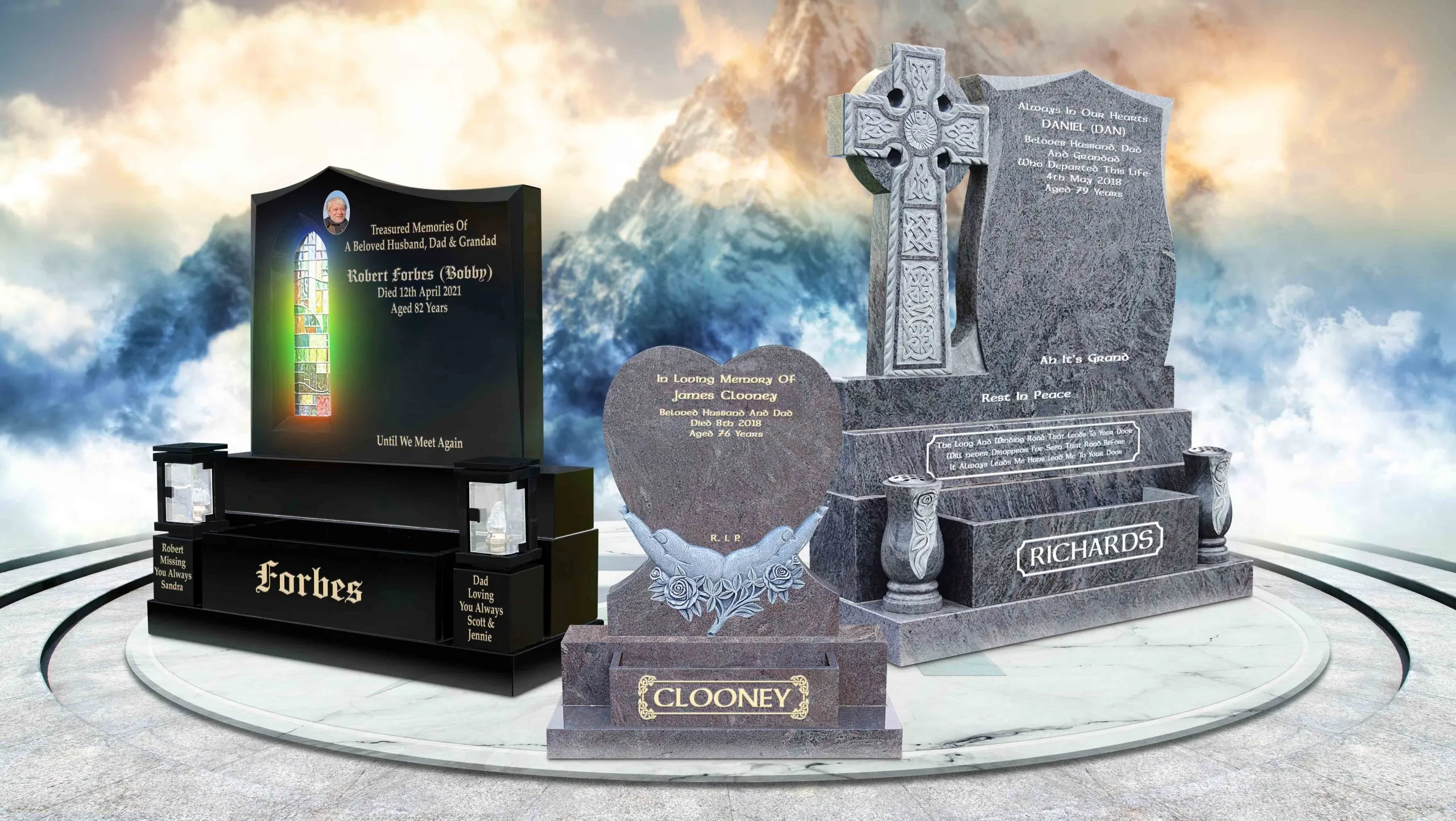 Specialist Carved Headstones Inspired By Faith