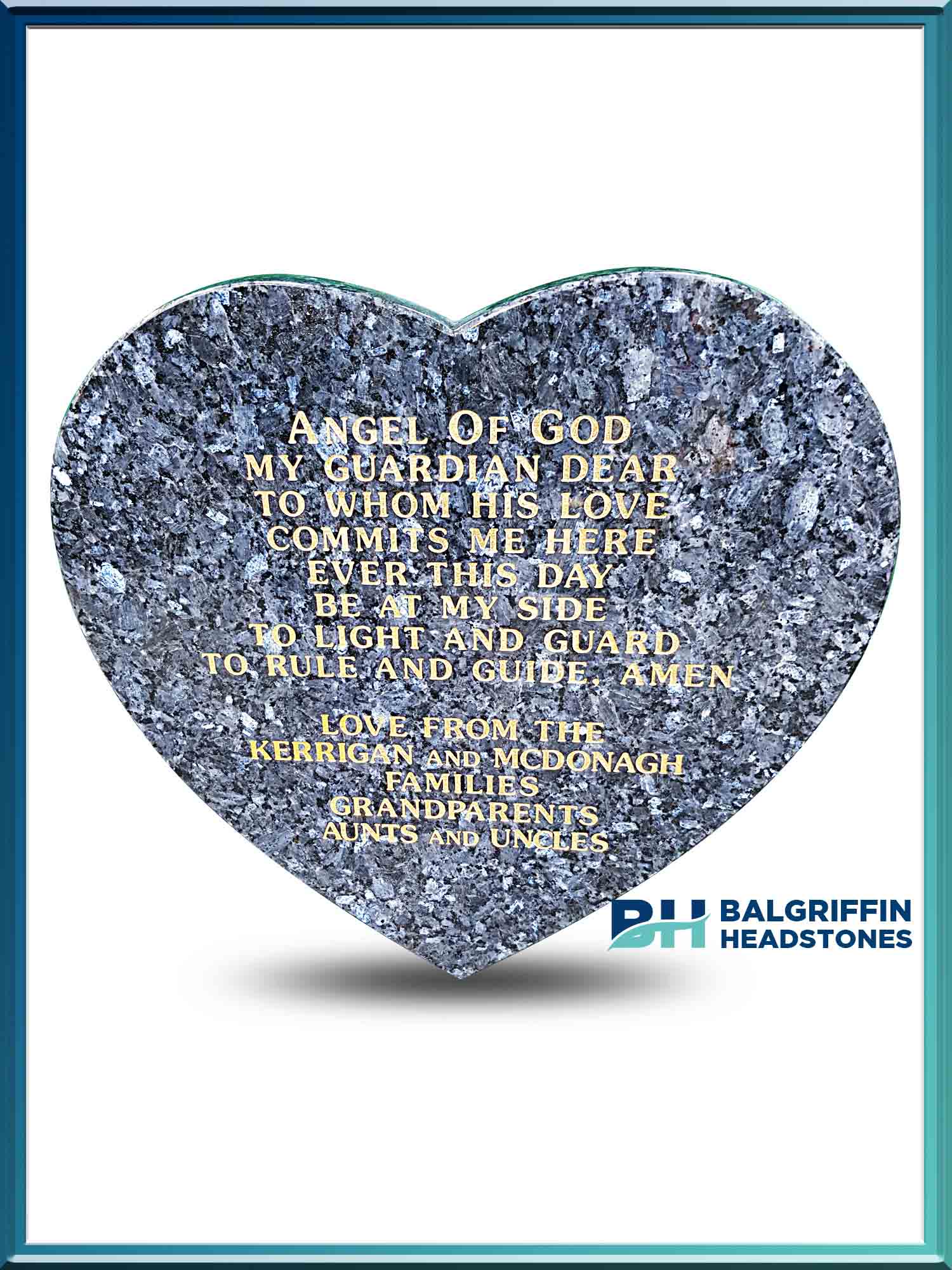 Balgriffin Headstones Hearts